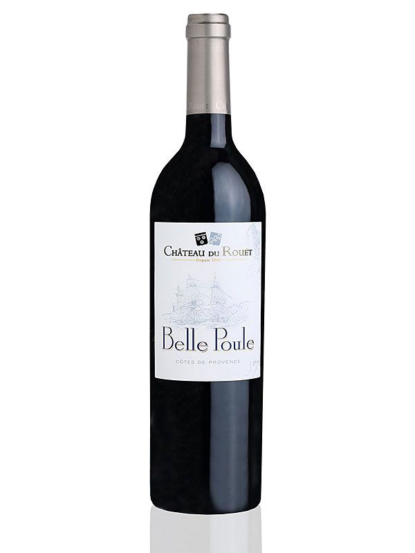 Vin Côtes de Provence rouge: Château Du Rouet Cuvée Belle Poule Rouge