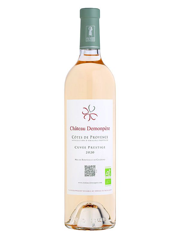 Vente en ligne au meilleur prix de vins Côtes de Provence Château demonpère - Cuvée Prestige Rosé 2020