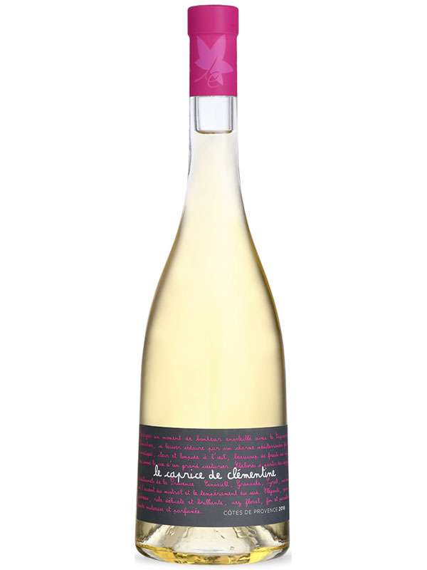Vente de vin Côtes de Provence blanc: Caprice de Clémentine Blanc