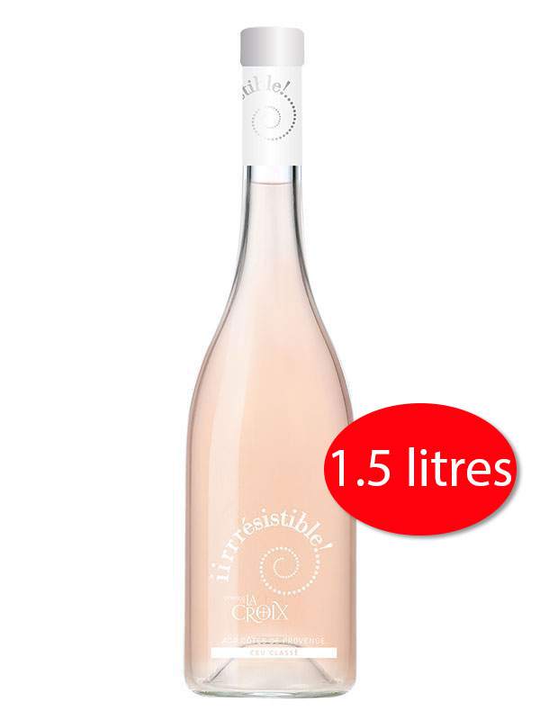 Vin Côtes de Provence rosé: Magnum Domaine De La Croix Irrésistible 