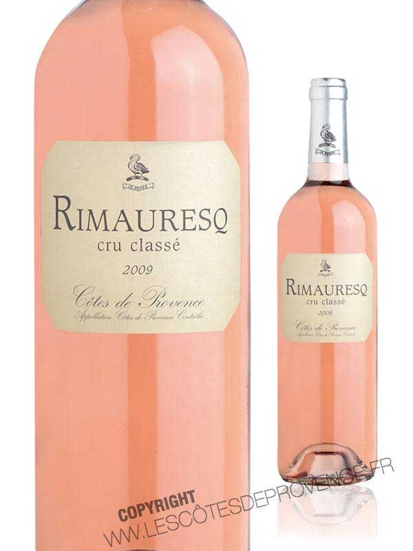 Vin Côtes de Provence rosé: Cuvée rosé Classique Domaine de Rimauresq 