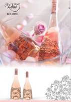 Vin Côtes de Provence rosé: magnum La Vie en Rose château Roubine Rosé