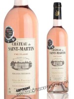 Vin Côtes de Provence rosé: Cuvée Grande Réserve Château St Martin 