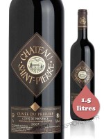 Vin Côtes de Provence rouge: Magnum Château St Pierre Cuvée Prieuré 